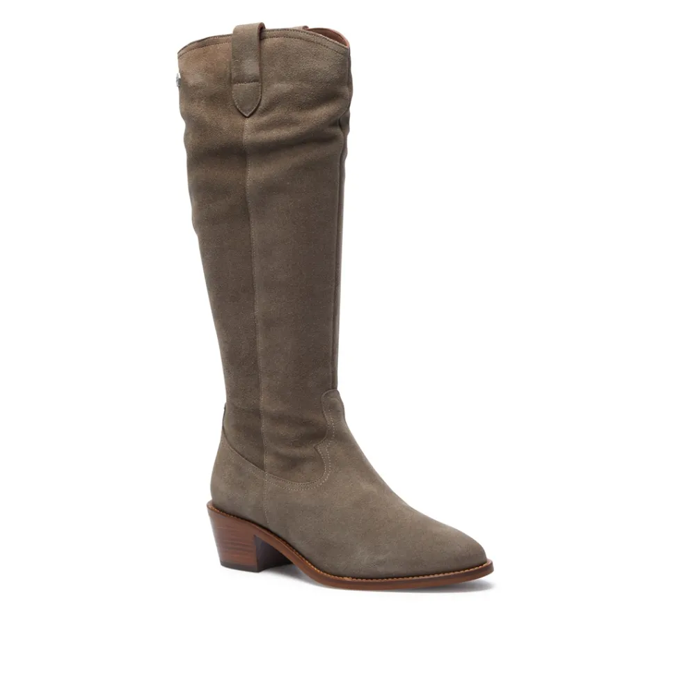 Altino Grey Suede Boots