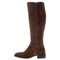 Ashby Brown Suede Knee High Boots