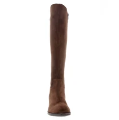 Ashby Brown Suede Knee High Boots