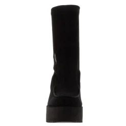 Boaz Black Suede Ankle Boots