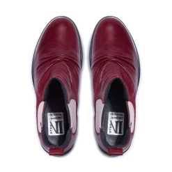 Cavalina Bordo Leather Ankle Boots