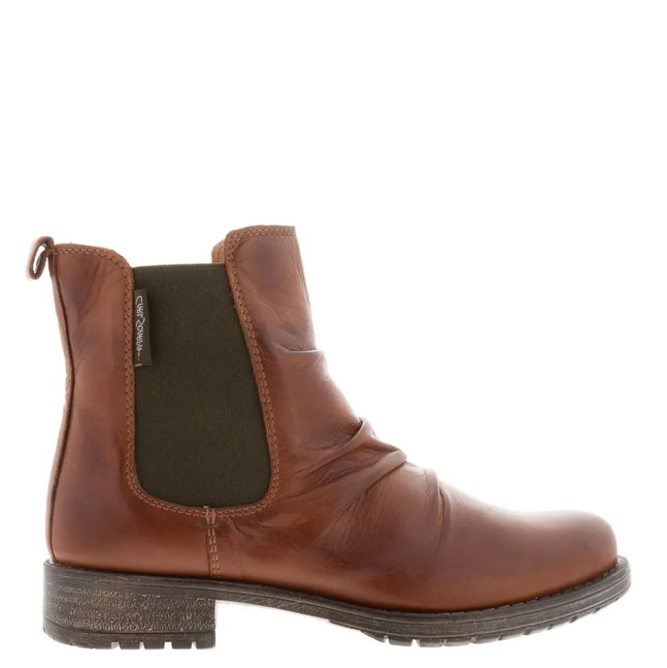 Cavalina Tan Chelsea Ankle Boots