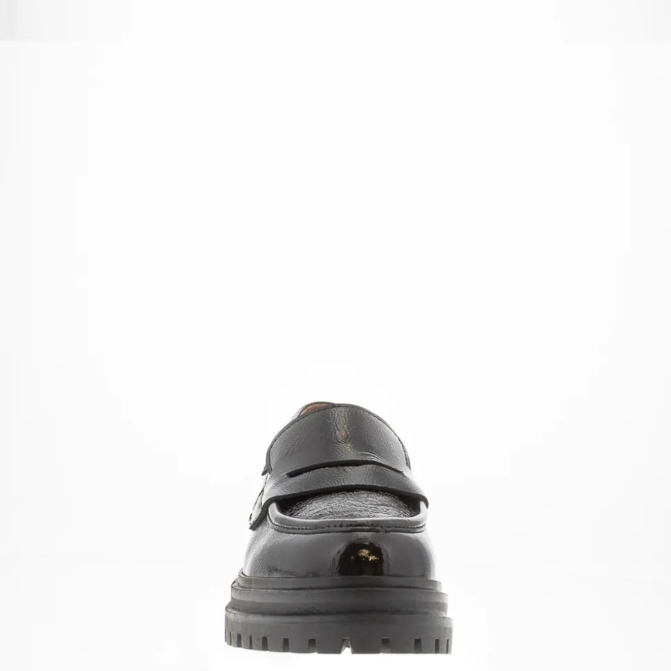 Chase Leather Chunky Penny Loafers