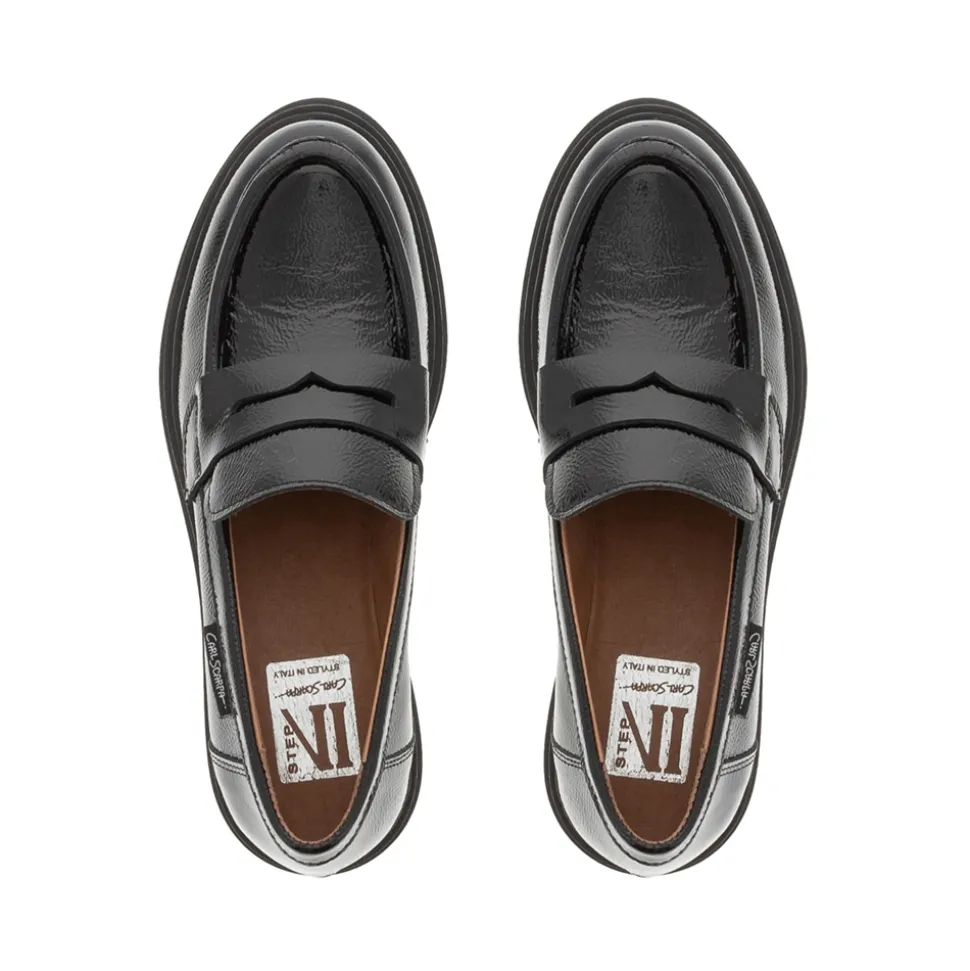 Chase Leather Chunky Penny Loafers