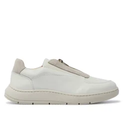 Crishelle Off White Suede Trainers