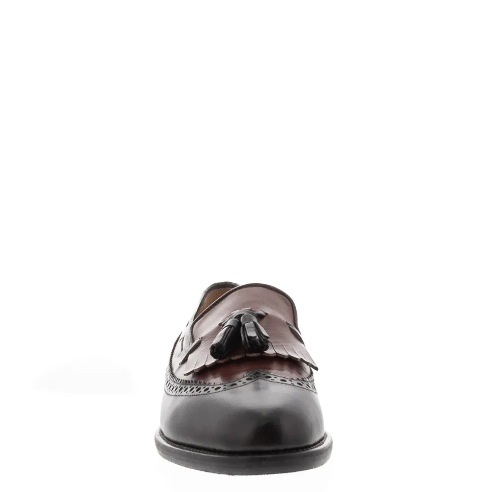 Elesta Two Tone Leather Oxford Style Loafers