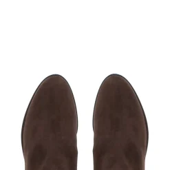 Emalynne Brown Italian Suede Over The Knee Boots
