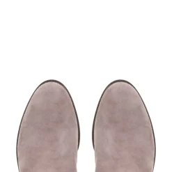 Emma Mauve Taupe Suede Knee-High Boots