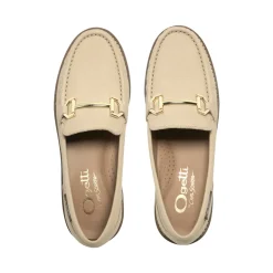 Etana Beige Suede Chunky Loafers