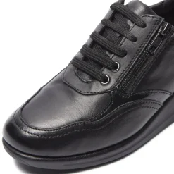 Ferrole Black Suede Trainers
