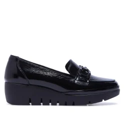 Forza Black Patent Leather Loafers