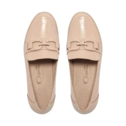 Forza Blush Leather Wedge Loafers