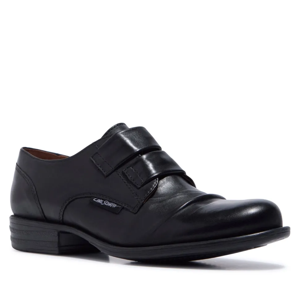 Gabbi Black Leather Loafers