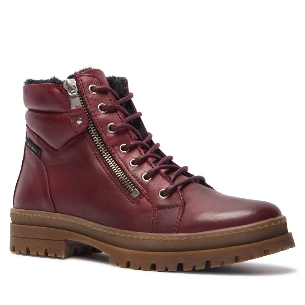 Galina Bordo Leather Ankle Boots