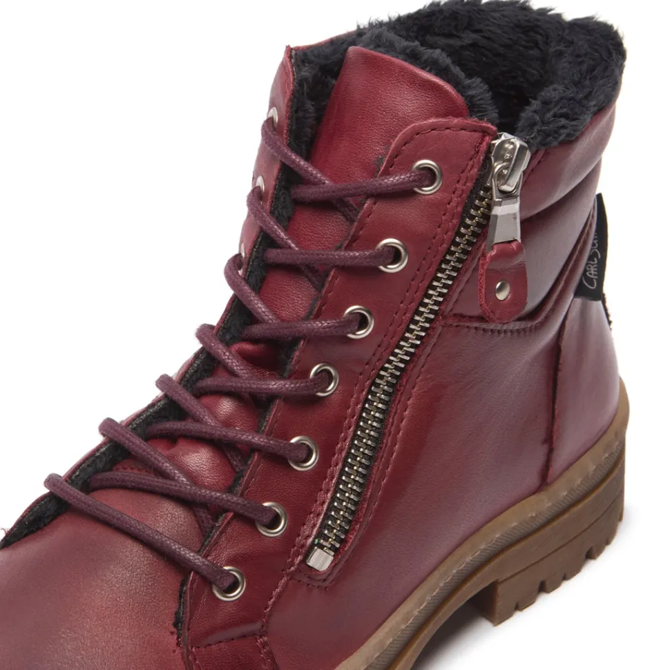 Galina Bordo Leather Ankle Boots