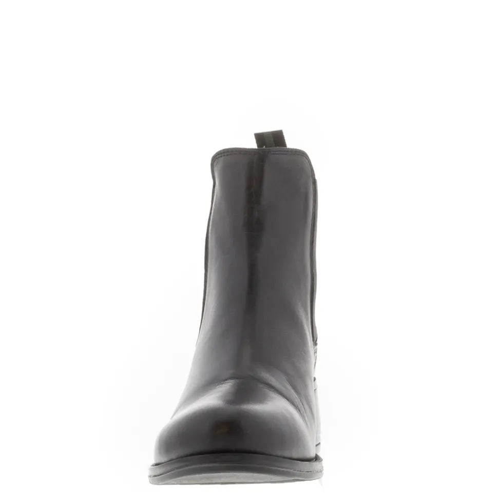 Jax Black Leather Chelsea Boots