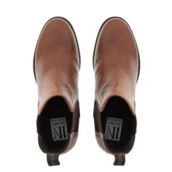 Jax Tan Leather Chelsea Boots