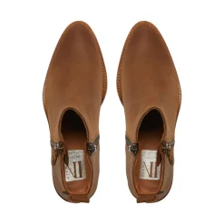 Laurelle Block Heel Suede Ankle Boots