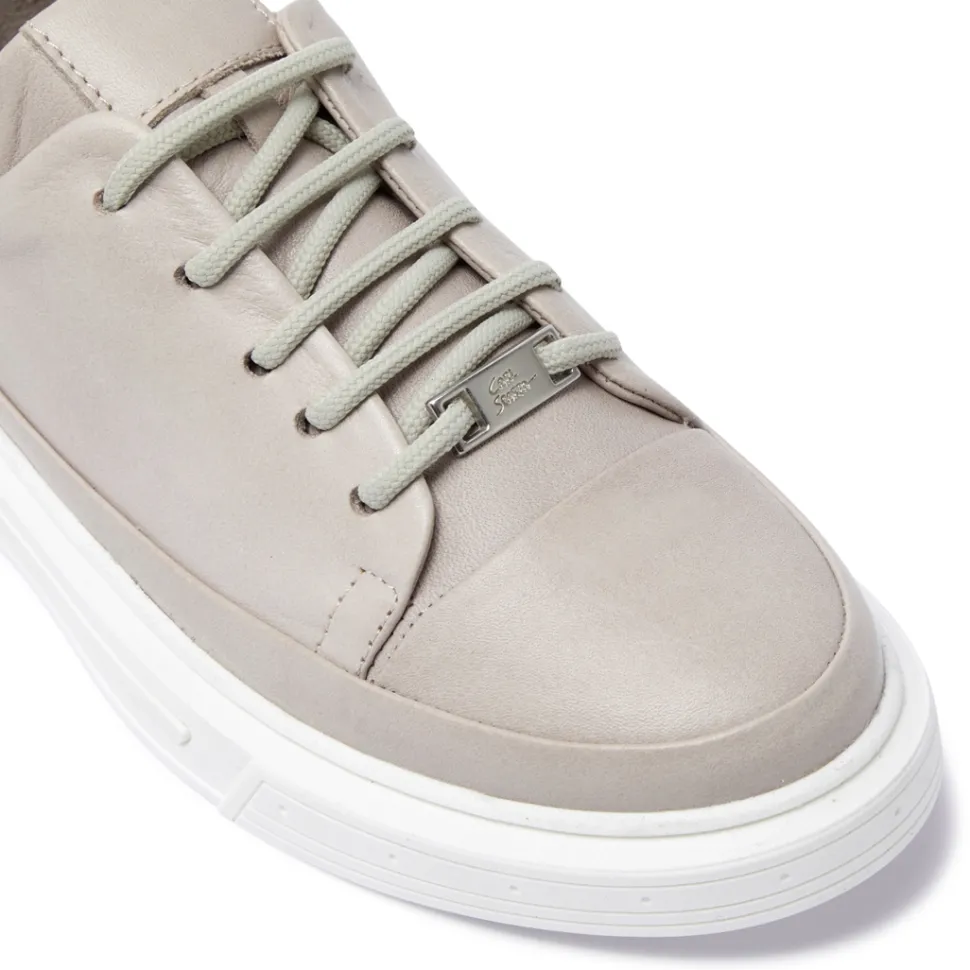 Lenotti Grey Leather Leisure