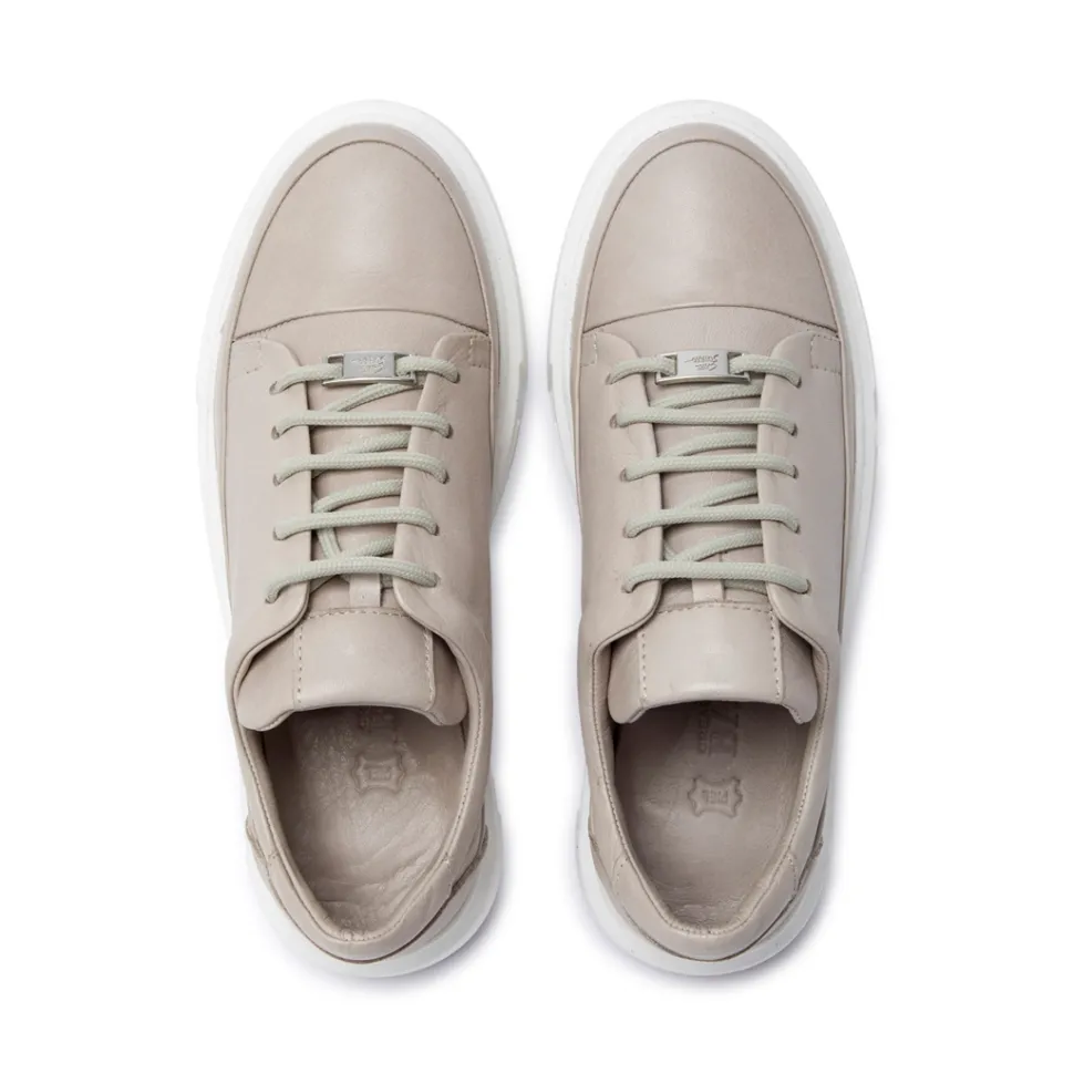 Lenotti Grey Leather Leisure