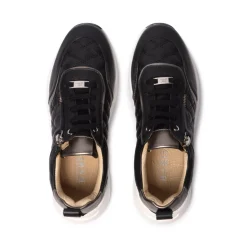 Lestina Black Leather Leisure