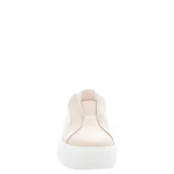 Mabel Beige Leather Trainers