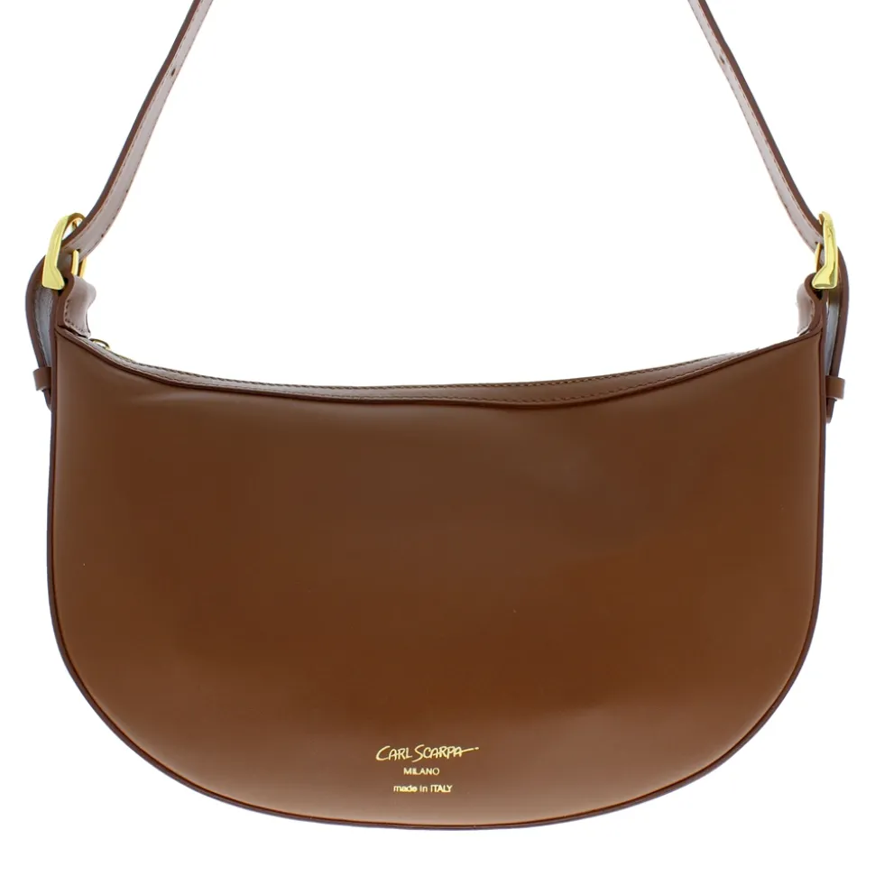 Osoppo Tan Leather Shoulder Bag