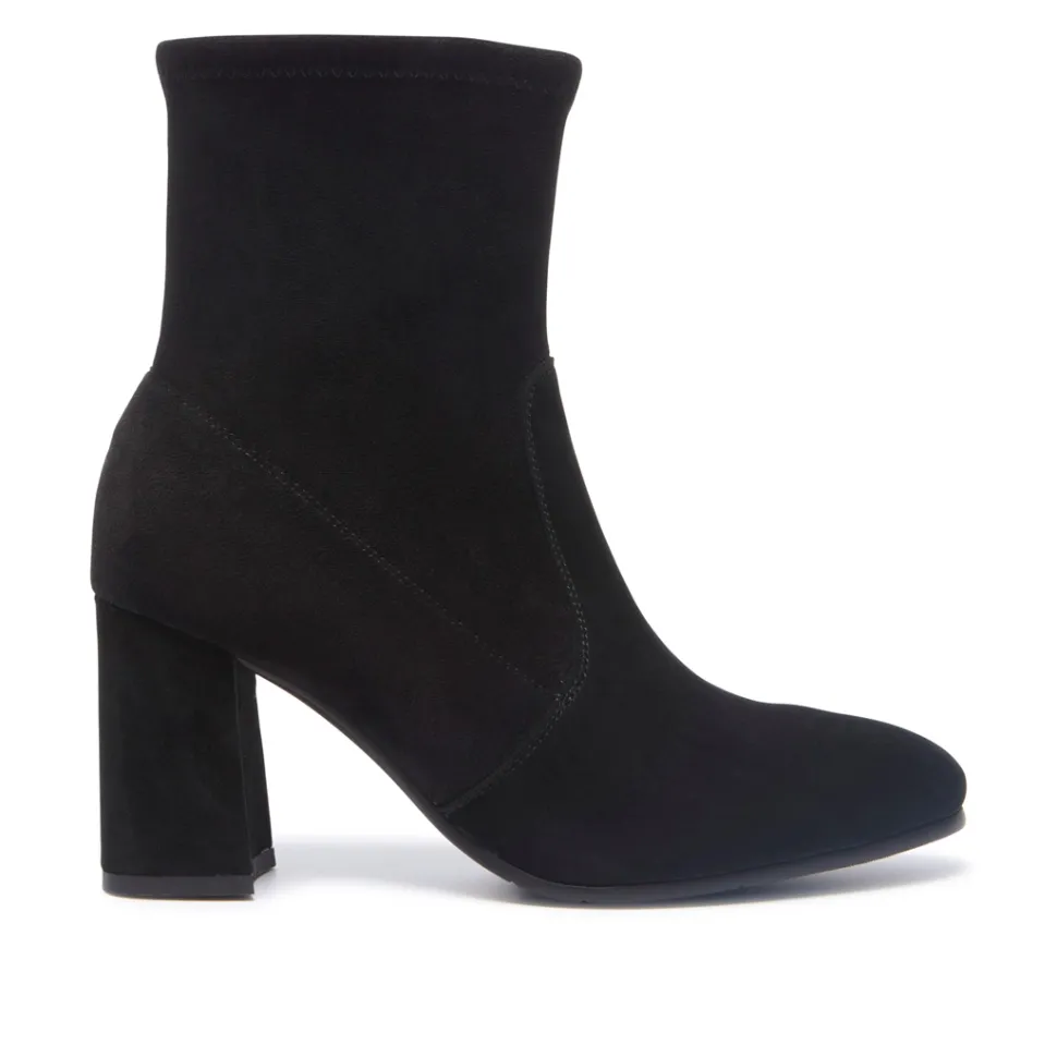 Pelugio Black Suede Ankle Boots