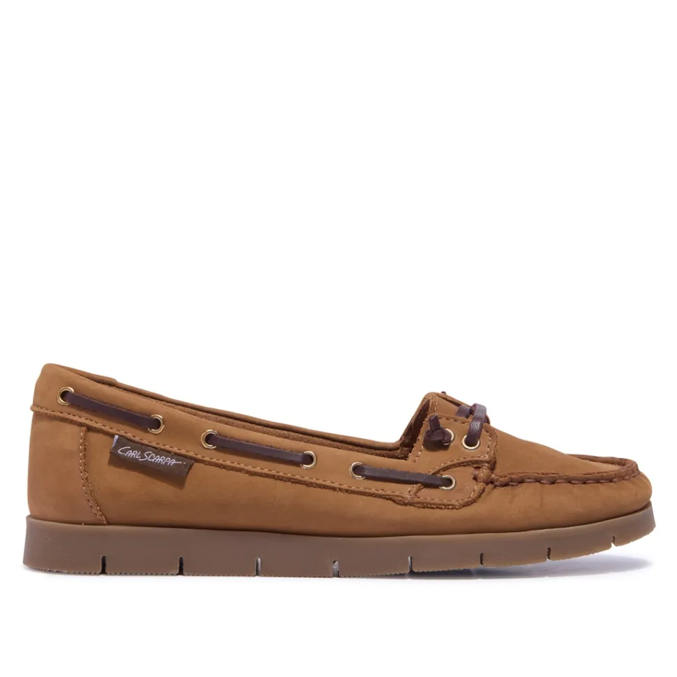 Renee Tan Nubuck Suede Loafer