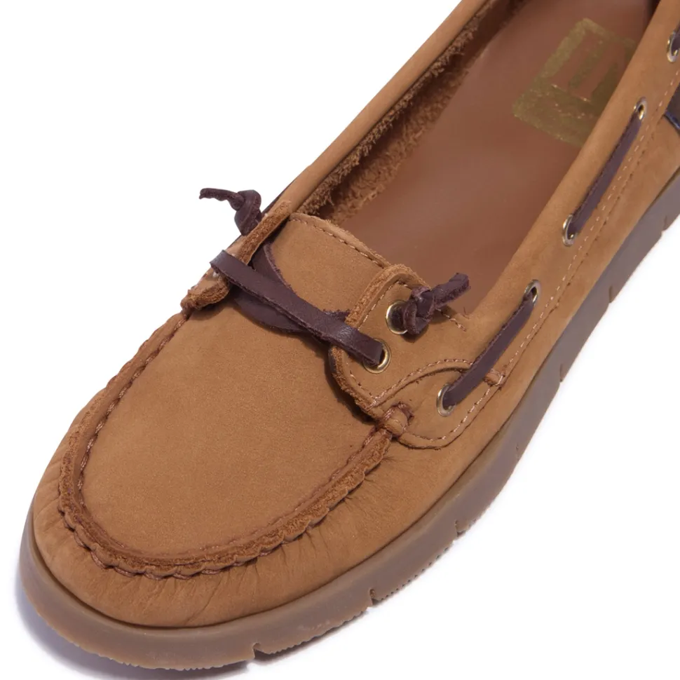Renee Tan Nubuck Suede Loafer