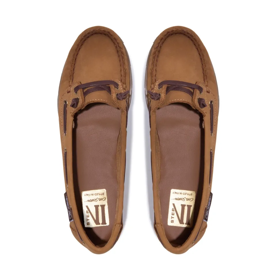 Renee Tan Nubuck Suede Loafer
