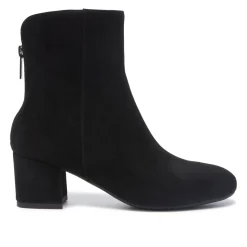 Sartina Black Suede Ankle Boots