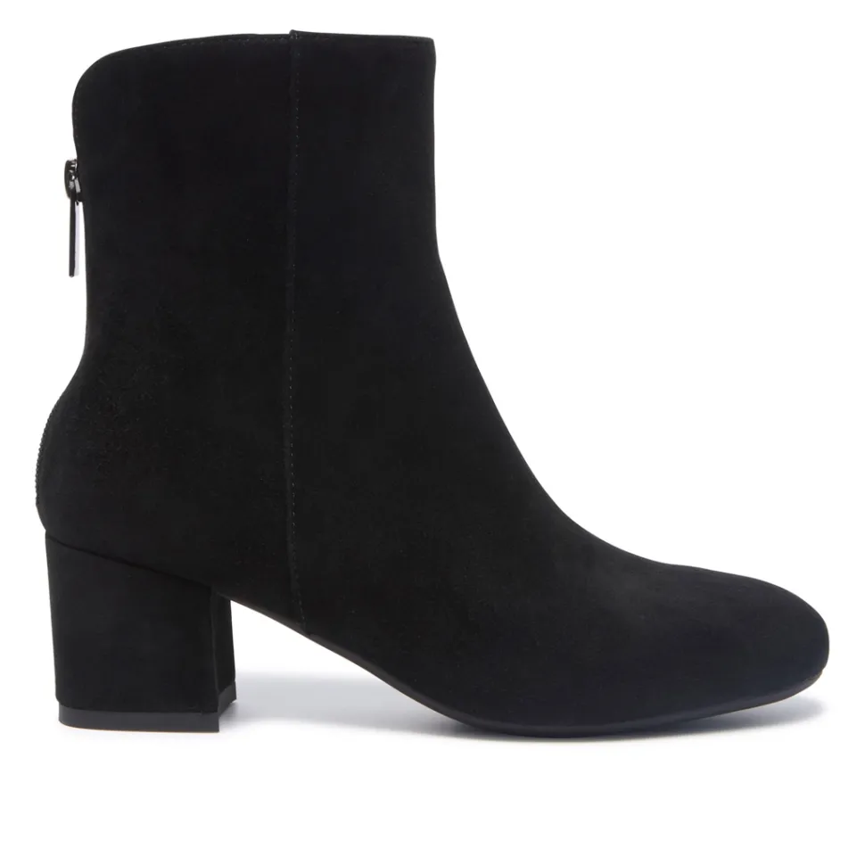Sartina Black Suede Ankle Boots