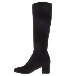 Sartoria Black Knee High Boots