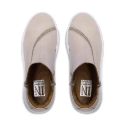 Serpa Beige Leather Trainers