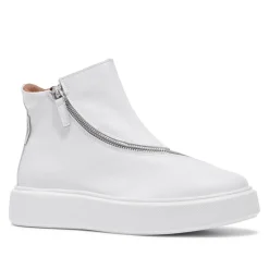 Serpa White Leather Trainers