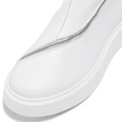 Serpa White Leather Trainers