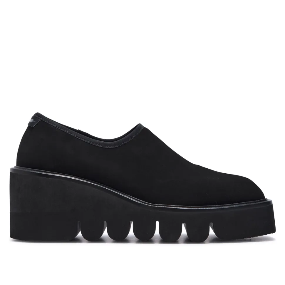Sevato Black Stretch Loafers