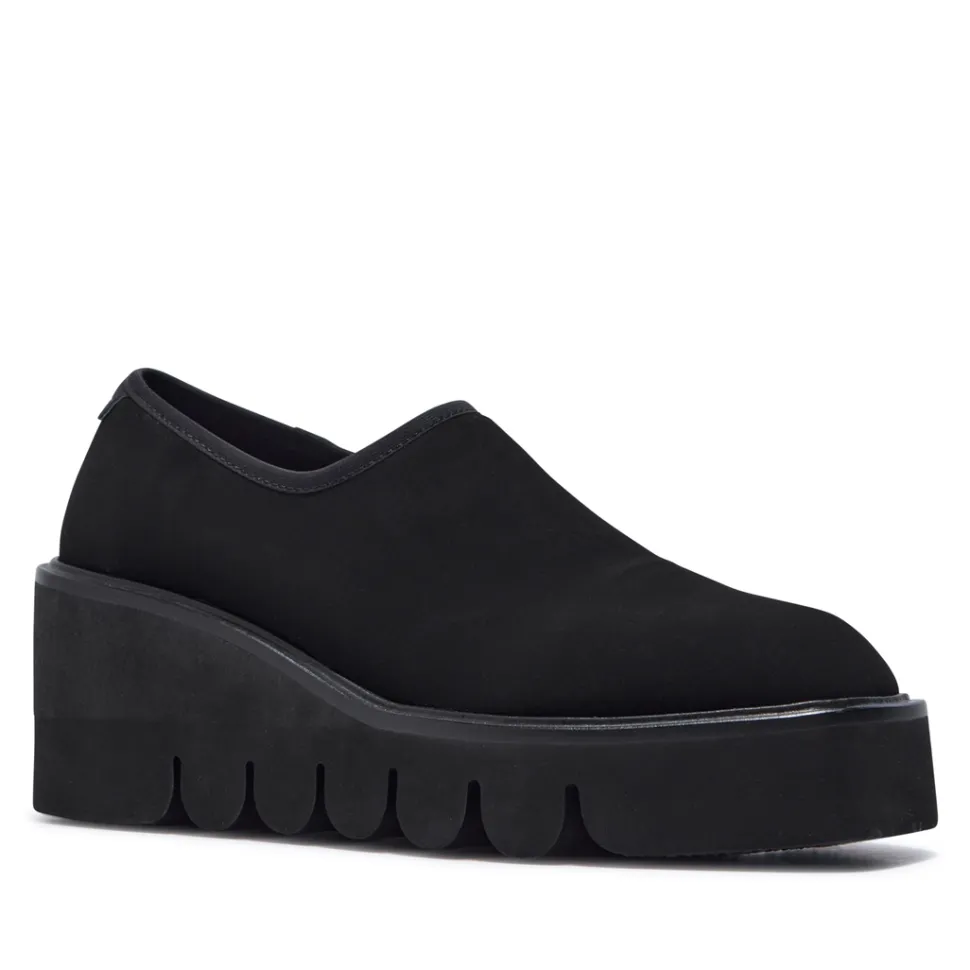 Sevato Black Stretch Loafers