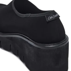Sevato Black Stretch Loafers