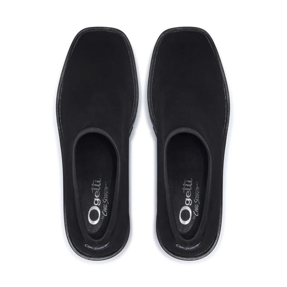 Sevato Black Stretch Loafers