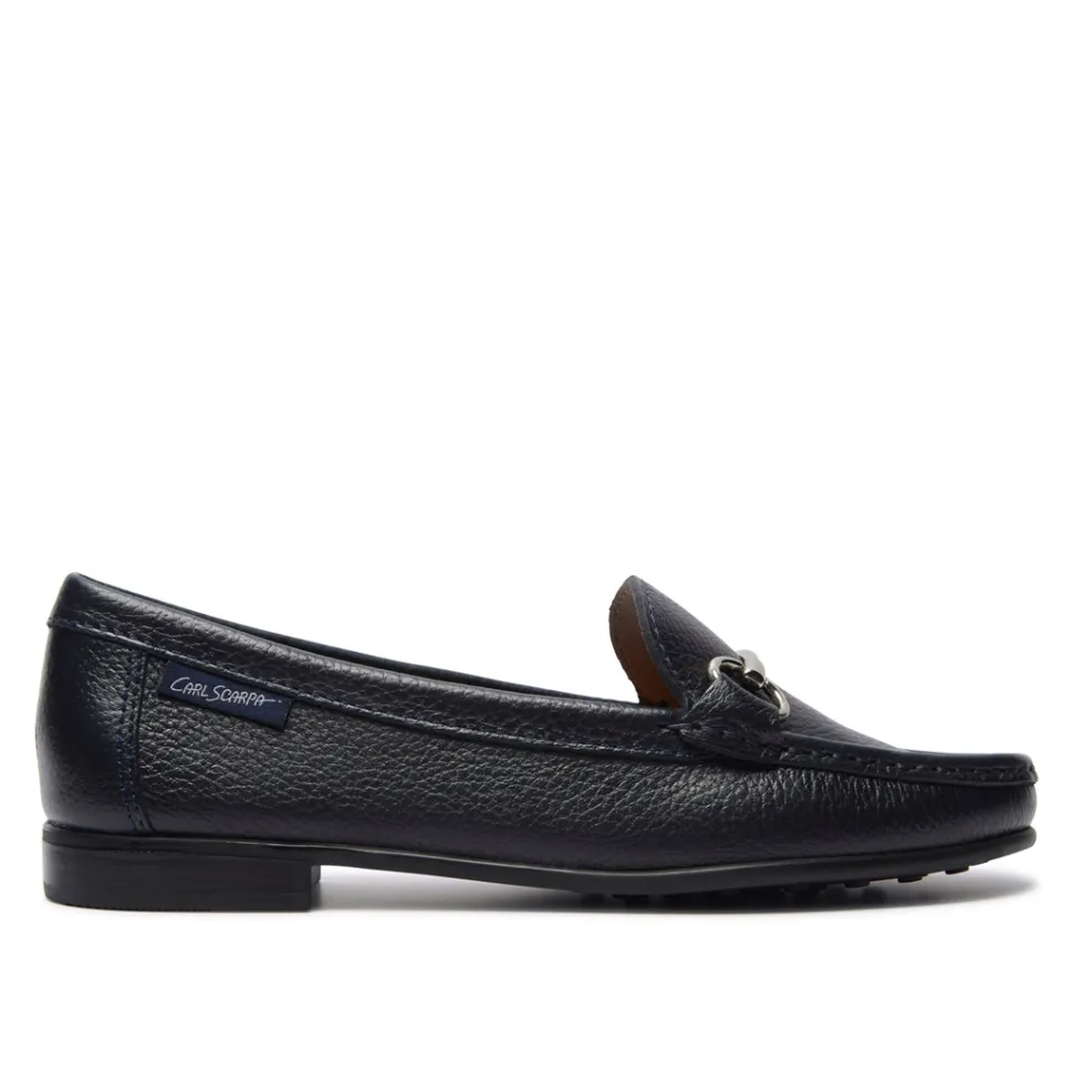 Veroso Black Leather Loafers